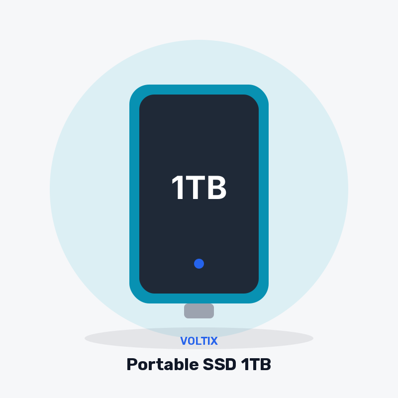 Portable SSD 1TB
